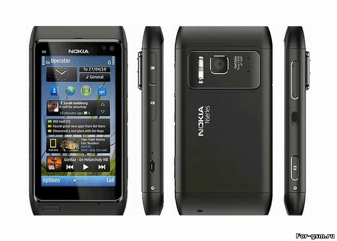 Основные характеристики телефонов Nokia